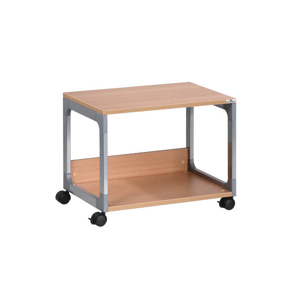 4005546301839 - Multifunktionswagen System Trolley Metallic-Silber Buche (B x H x T) 600 x 477 x 432 mm 3710124 1 St