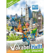 Vokabelheft 2156-5 Brot & Schwein, Lineatur 53 / liniert / 2 Spalten, A5, 80g, sortiert, 34 Blatt / 68 Seiten