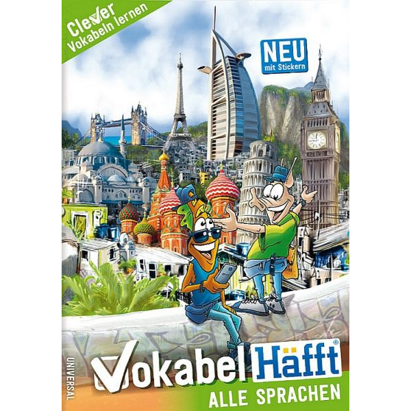 9783866792296 - Vokabelheft 2156-5 Brot & Schwein Lineatur 53   liniert   2 Spalten A5 80g sortiert 34 Blatt   68 Seiten 9783866792296 Häff
