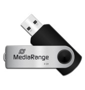 USB-Stick Speed USB 2.0 silber/schwarz 4 GB