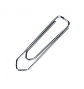 Aktenklammern KF01318, 50mm, Metall verzinkt silber, 100 Stück