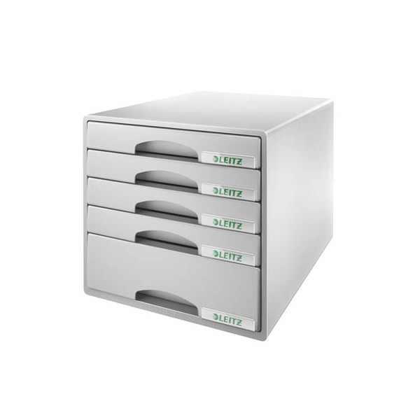 4002432102310 - AKTION LEITZ Schubladenbox Plus  grau 52110085 DIN A4 mit 5 Schubladen 1 St mit Prämie nach Registrierung