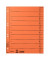 Trennblätter 1658-00-45 A4 orange 230g 