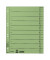 Trennblätter 1658-00-55 A4 grün 230g 