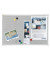 Magnettafel Pin'n'Mag X-tra! Line PM3603, 120x90cm, pinnbar, grau
