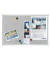 Magnettafel Pin'n'Mag X-tra!, PM3603, 120x90cm, Metall, Aluminiumrahmen