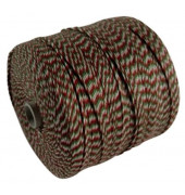 Notariatsgarn 254.545 Aktenzwirn 100g 360m gr&uuml;n/wei&szlig;/rot