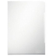 Sichthüllen KF14844, A4, farblos, glasklar-transparent, glatt, 0,16mm, oben & rechts offen, PP