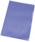 Sichthüllen KF00307, A4, blau, transparent genarbt, oben & rechts offen, 0,12mm