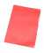 Sichthüllen KF00306, A4, rot, transparent genarbt, oben & rechts offen, 0,12mm