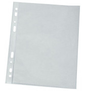 Prospekth&uuml;llen KF00423, A4 transluzent genarbt, oben offen, 0,12mm