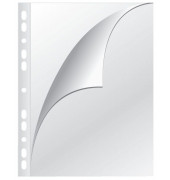 Prospekthüllen KF00424 Standard, A4 transluzent genarbt, oben & links offen