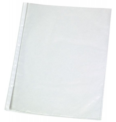 Prospekth&uuml;llen KF15435 Standard, A4 glasklar glatt, oben offen, 0,075mm