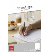 Notizblock 73711.14 Elco Prestige, blanko / Lineatur 20, A4, 80g, 50 Blatt