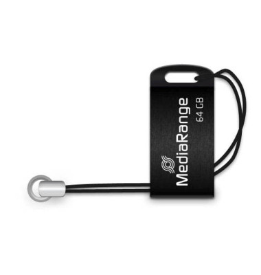 USB-Stick Nano USB 2.0 schwarz 64 GB