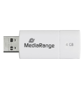 USB-Stick MR970 MR970, wei&szlig;/rot, ohne, USB 2.0, 4 GB