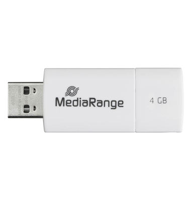 USB-Stick MR970 MR970, wei&szlig;/rot, ohne, USB 2.0, 4 GB