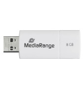 USB-Stick MR971 MR971, weiß/blau, USB 2.0, 8 GB