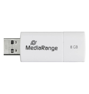 USB-Stick Color Edition USB 2.0 weiß/blau 8 GB