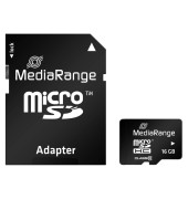Speicherkarte MR958, Micro-SDHC, mit SD-Adapter, Class 10, bis 45 MB/s, 16 GB
