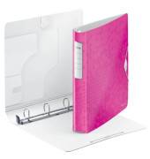 Ringbuch Active WOW SoftClick WOW 4240-00-23, A4 4 Ringe 30mm Ring-Ø Polyfoam pink metallic
