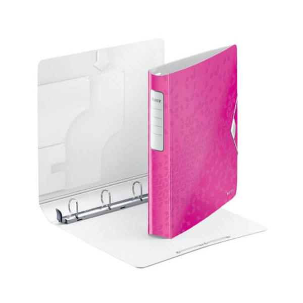 4002432105397 - Ringbuch Active WOW SoftClick WOW 4240-00-23 A4 4 Ringe 30mm Ring-Ø Polyfoam pink metallic 4002432105397 Leitz