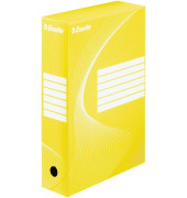 Archivbox 128413, A4, gelb, Pappe (RC)