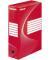 Archivbox 128412, A4, rot, Recycling-Pappe