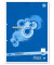 Briefblock 608743000 Style, ohne, Lineatur 20 / blanko, A4, 70g, blau, 50 Blatt