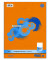 Collegeblock 040993010, Muster, Lineatur 21 / liniert mit Rand innen, A4, 60g, orange, 80 Blatt