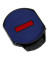 6/15/2 Ersatzkissen blau/rot