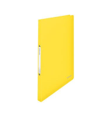 Ringbuch VIVIDA Vivida-Prägung 624036, A4 2 Ringe 16mm Ring-Ø Polypropylen gelb
