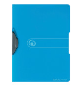 Klemmhefter easy orga to go 11206455, A4 blau, für ca. 30 Blatt, Polypropylen (PP)