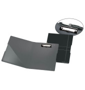 Klemmbrettmappe easy orga 11217221, A4, schwarz, Polyfoam