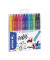 Faserschreiber Frixion Color SW-FC 12er Etui / weiß 0,4 - 0,7 mm