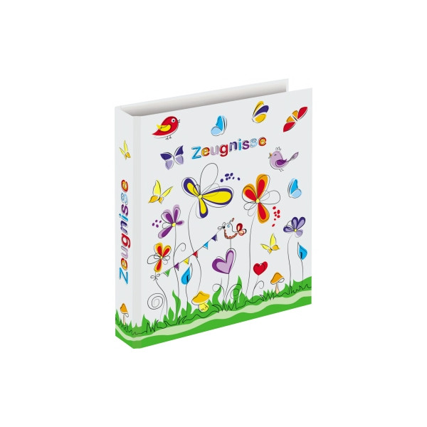 4002871464284 - Zeugnisringbuch 46428 Motiv Schmetterlinge A4 4002871464284 RNK