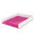 Briefablage WOW Duo Colour 5361-10-23 A4 / C4 weiß/pink Kunststoff stapelbar