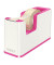 5364-10-23 Duo Colour Tischabroller WOW +1RL weiß/pink met.