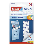 Tack 59408 doppelseitige Klebepads transparent