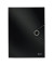 Eckspannmappe Solid 4563 4563-10-95, A4 schwarz PP, mit 3 Einschlagklappen