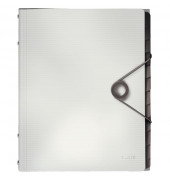 Ordnungsmappe Solid 4570-10-01, 12-teilig blanko, wei&szlig;, A4, 12 F&auml;cher