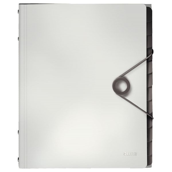 4002432114979 - Ordnungsmappe Solid 4570-10-01 12-teilig blanko weiß A4 12 Fächer 4002432114979 Leitz