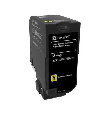Toner 74C2SY0, gelb, ca. 7000 Seiten