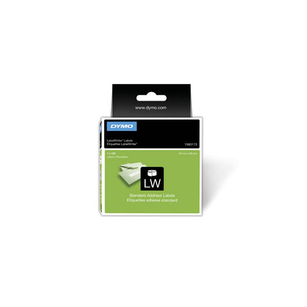 3501179831732 - DYMO Original LabelWriter Adressetiketten | 28 mm x 89 mm | Rolle mit 130 Etiketten | selbstklebend | für LabelWriter Etikettendrucker und Beschriftungsgerät