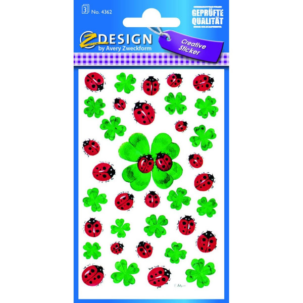4004182043622 - 4362 Schmucketikett Glückskäfer 4004182043622 AVERY Zweckform