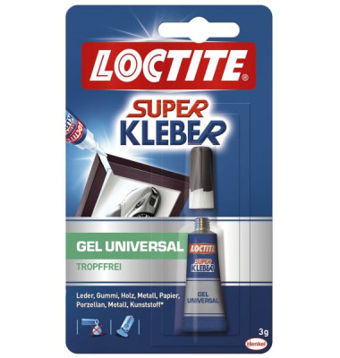 Sekundenkleber 9H LTG1C Superkleber Gel, 3g