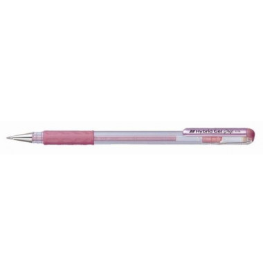 Gel-Tintenroller Hybrid METALLIC KOMFORT K118M, Mine KF8, 0,4 mm, metallic-pink