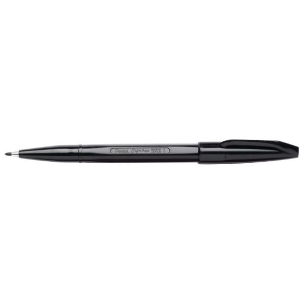 4902506975676 - Feinschreiber Sign Pen S520 08 mm schwarz dokumentenecht