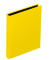 Ringbuch Basic Colours 20605-04, A4 4 Ringe 25mm Ring-Ø PP-kaschiert gelb