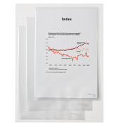 Sichthüllen 21673090, A4, glasklar glatt, oben & rechts offen, 